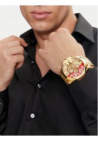 Diesel Zegarek Mega Chief DZ4642 Złoty. Kolor: złoty #3