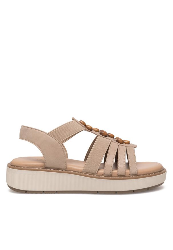 Sandały Lasocki. Kolor: beżowy