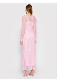 TwinSet - TWINSET Sukienka wieczorowa 221TP2140 Różowy Straight Fit. Kolor: różowy. Materiał: syntetyk. Styl: wizytowy #4