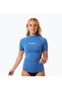 RIPCURL - Koszulka do pływania damska Rip Curl Classic Surf UPF Rashguard. Kolor: niebieski