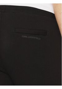 Karl Lagerfeld - KARL LAGERFELD Spodnie dresowe 705042 542900 Czarny Regular Fit. Kolor: czarny. Materiał: bawełna