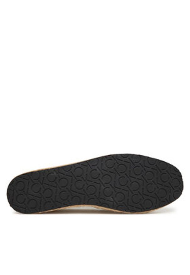 Calvin Klein Espadryle Espadrille - He HW0HW02384 Biały. Kolor: biały. Materiał: materiał