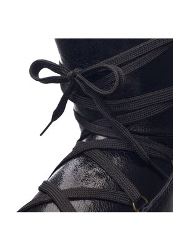 Lasocki Śniegowce WFA1634-11Z Czarny. Kolor: czarny. Materiał: skóra