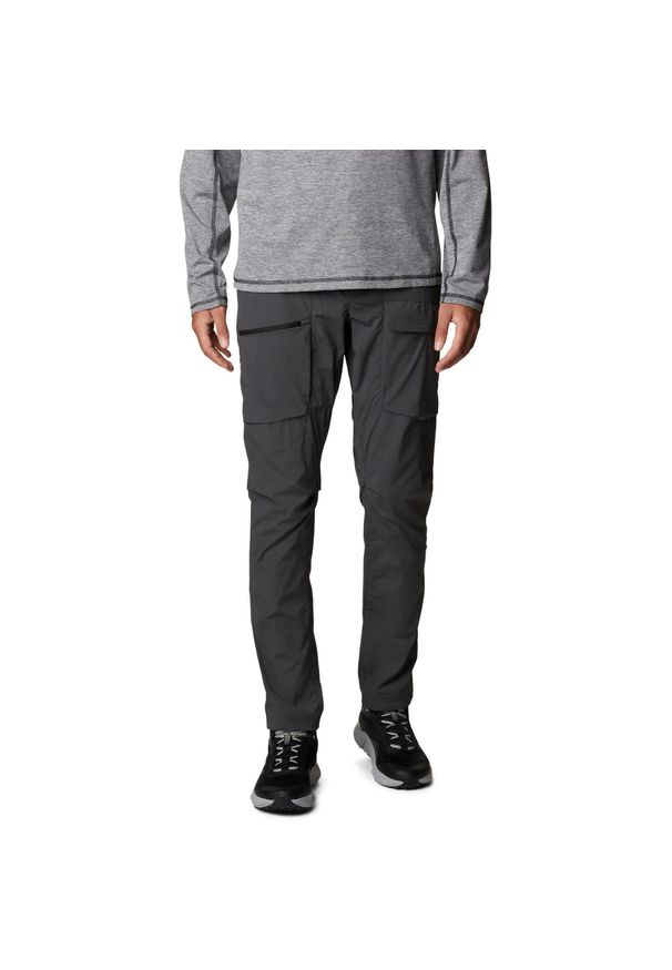 columbia - Spodnie turystyczne męskie Columbia Maxtrail Lite. Kolor: szary. Materiał: nylon, elastan. Sezon: lato, jesień, wiosna