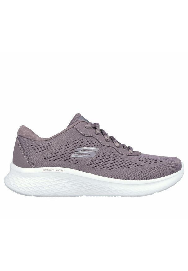 skechers - Buty damskie SKECHERS Skech-Lite Pro Perfect Time. Kolor: biały, fioletowy, wielokolorowy. Model: Skechers Sport. Sport: turystyka piesza
