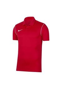 Nike - Koszulka Polo Park 20 Dla Dzieci. Typ kołnierza: polo. Kolor: czerwony