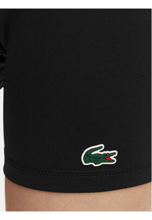 Lacoste Kolarki GF0168 Czarny Slim Fit. Kolor: czarny. Materiał: syntetyk