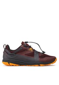 Jack Wolfskin Sneakersy Spirit Low M 4056611 Bordowy. Kolor: czerwony. Materiał: materiał