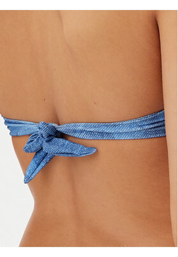 Chantelle Góra od bikini Easy Pop C22JMA Niebieski. Kolor: niebieski. Materiał: syntetyk