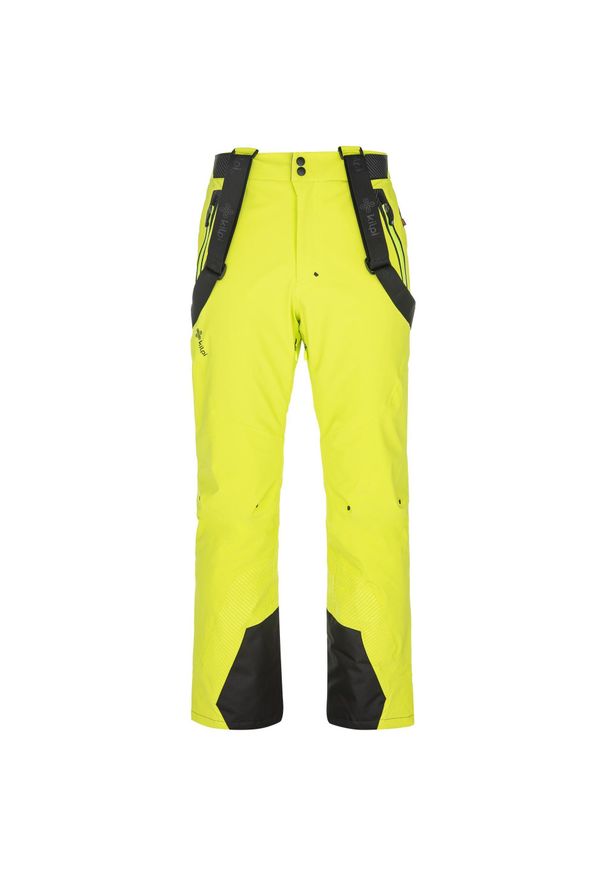 Męskie spodnie narciarskie Kilpi LEGEND-M. Kolor: zielony, czarny, wielokolorowy. Materiał: nylon. Sezon: zima. Sport: narciarstwo