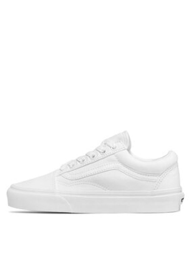 Vans Tenisówki Old Skool VN000D3HW00 Biały. Kolor: biały. Materiał: materiał