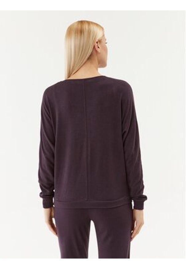 Triumph Koszulka piżamowa Cozy Comfort Top 01 10216538 Granatowy Regular Fit. Kolor: niebieski. Materiał: syntetyk, wiskoza