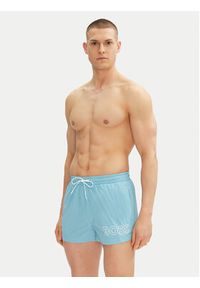 BOSS Szorty kąpielowe Mooneye 50469280 Niebieski Regular Fit. Kolor: niebieski. Materiał: syntetyk #3