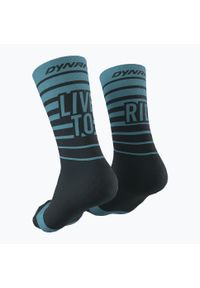 Skarpety rowerowe Dynafit Live to Ride. Kolor: niebieski