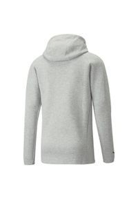 Bluza z kapturem Puma Teamfinal Casuals Hooded Jkt, Mężczyźni. Typ kołnierza: kaptur. Kolor: szary. Materiał: materiał, bawełna. Sport: piłka nożna