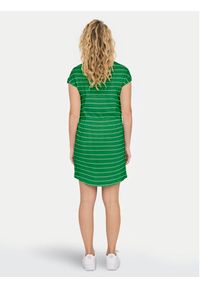 only - ONLY Sukienka codzienna May 15153021 Zielony Regular Fit. Okazja: na co dzień. Kolor: zielony. Materiał: bawełna. Typ sukienki: proste. Styl: casual #4
