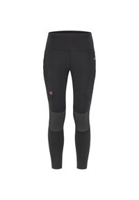 Legginsy damskie Fjällräven Abisko Trekking Tights Pro. Kolor: szary, wielokolorowy, czarny. Sport: turystyka piesza