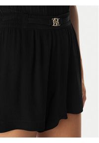 BOSS Szorty materiałowe Double B 50561257 Czarny Regular Fit. Kolor: czarny. Materiał: wiskoza #2