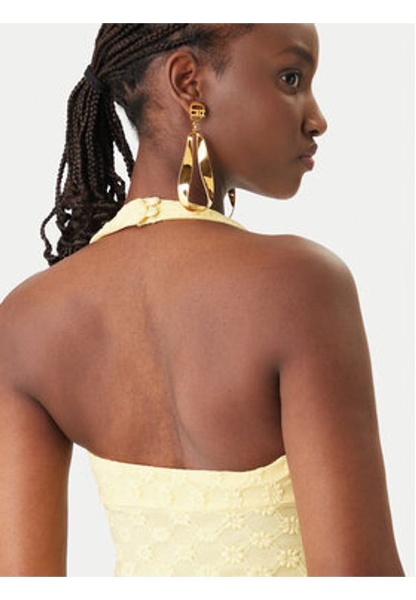 BARDOT - Bardot Sukienka koktajlowa Mariko 60397DB Żółty Regular Fit. Kolor: żółty. Styl: wizytowy