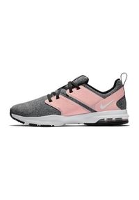 Buty treningowe damskie Nike Air Bella TR. Zapięcie: sznurówki. Kolor: szary. Materiał: syntetyk, tkanina, materiał. Szerokość cholewki: normalna