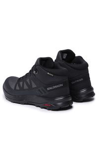 salomon - Salomon Trekkingi Outrise Mid Gtx W L47160500 Czarny. Kolor: czarny