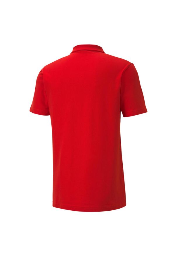 Podkoszulek Puma teamGOAL 23 Casuals Polo, Mężczyźni. Typ kołnierza: polo. Kolor: czerwony. Materiał: materiał, bawełna. Sport: piłka nożna