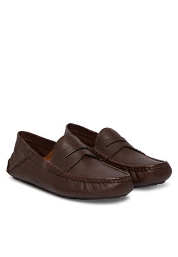 Polo Ralph Lauren Mokasyny 803P07633002 Brązowy. Kolor: brązowy. Materiał: skóra