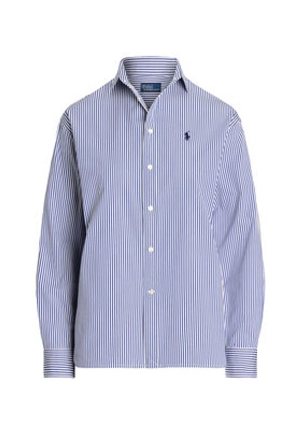 Polo Ralph Lauren Koszula 211910743020 Niebieski Regular Fit. Typ kołnierza: polo. Kolor: niebieski. Materiał: bawełna