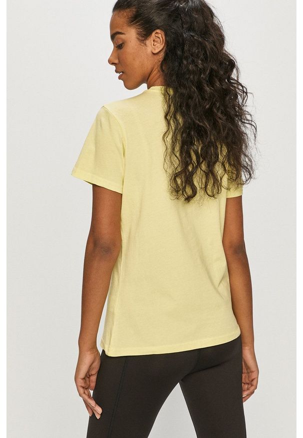 Helly Hansen T-shirt bawełniany kolor zielony. Okazja: na co dzień. Kolor: zielony. Materiał: bawełna. Wzór: nadruk. Styl: casual