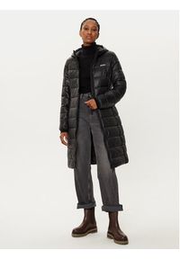 Hugo - HUGO Kurtka zimowa Famalia-2 50519407 Czarny Slim Fit. Kolor: czarny. Materiał: syntetyk. Sezon: zima