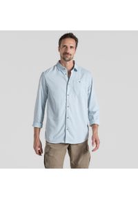 CRAGHOPPERS - Koszula podróżnicza męska Craghoppers NosiLife Nuoro LS Shirt II. Kolor: niebieski