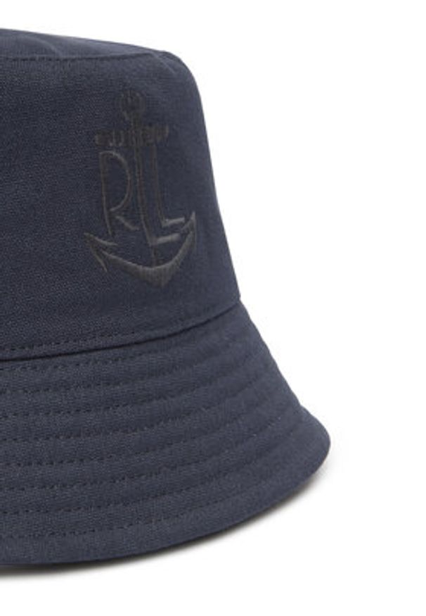 Lauren Ralph Lauren - LAUREN RALPH LAUREN Kapelusz 454966225002 Granatowy. Kolor: niebieski. Materiał: bawełna