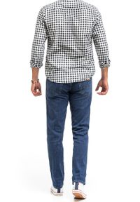 Wrangler - WRANGLER TEXAS MĘSKIE SPODNIE JEANSOWE THE MOMENT AUTHENTIC STRAIGHT W121OCR25 112319229. Okazja: na spotkanie biznesowe. Styl: biznesowy, elegancki #3