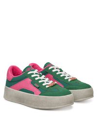 Buffalo Sneakersy Cajo 1636444 Zielony. Kolor: zielony. Materiał: materiał #5