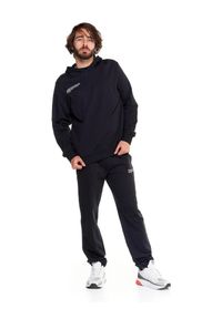 LEONE 1947 APPAREL - Męski dres z kapturem Only One. Kolor: czarny. Materiał: dresówka. Sport: fitness
