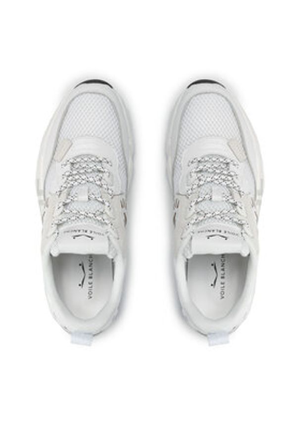 Voile Blanche Sneakersy Clubo1. 0012015926.02.0N01 Biały. Kolor: biały. Materiał: materiał
