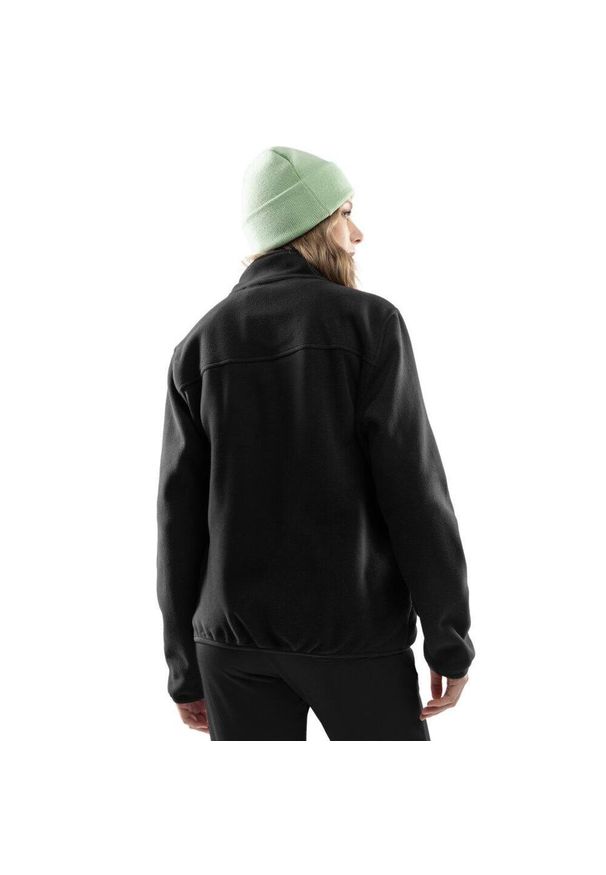 SIROKO - Bluza z grubego polaru damska Stowe-W. Kolor: czarny. Materiał: polar