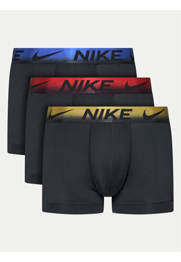 Nike Bokserki Trunk 0000KE1156 Czarny. Kolor: czarny. Materiał: syntetyk