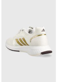 Adidas - adidas buty treningowe Edge Lux 5 kolor biały. Kolor: biały. Materiał: materiał, guma. Szerokość cholewki: normalna #4
