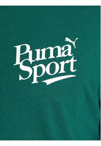 Puma T-Shirt Graphics Legacy 622739 Zielony Regular Fit. Kolor: zielony. Materiał: bawełna