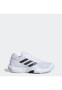 Adidas - Buty fitness damskie ADIDAS Amplimove. Kolor: biały, wielokolorowy, czarny. Materiał: mesh, kauczuk. Szerokość cholewki: normalna. Sport: fitness