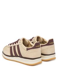 Adidas - adidas Sneakersy Run 70S 2.0 Shoes JR2426 Beżowy. Kolor: beżowy. Materiał: skóra, zamsz. Sport: bieganie #3