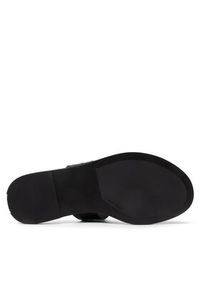 Calvin Klein Japonki Almond Flat Tp Slide Hf HW0HW01159 Czarny. Kolor: czarny. Materiał: skóra #3