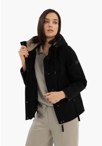 Volcano - Kurtka wodoodporna z kapturem J-LAGUSTI. Typ kołnierza: kaptur. Kolekcja: plus size. Materiał: materiał #1