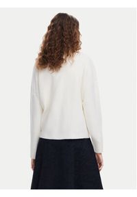 Desigual Sweter Montpellier Lacroix 24WWJF55 Biały Loose Fit. Kolor: biały. Materiał: bawełna #3