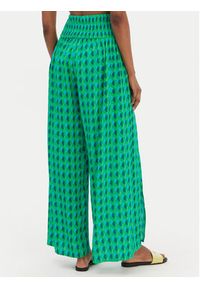 Seafolly Spodnie materiałowe Sorrento 55573-PA Zielony Wide Leg. Kolor: zielony. Materiał: wiskoza #4
