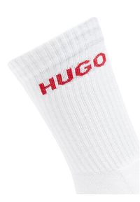 Hugo - HUGO Skarpety długie 50510187 Biały. Kolor: biały. Materiał: bawełna #2