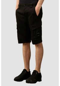 C.P. Company - C.P. COMPANY Czarne męskie spodenki Bermudy-Cargo, Rozmiar 48. Kolor: czarny #3