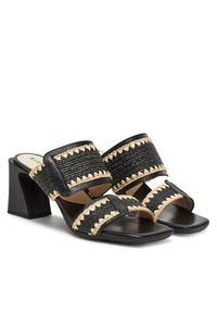 Hispanitas Klapki Miami HV253946 Czarny. Kolor: czarny