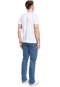 Lee - LEE JEANSY MĘSKIE BROOKLYN STONEWASH L76XSQ44 112121163. Okazja: do pracy, na uczelnię, na co dzień. Styl: klasyczny, casual, elegancki #7